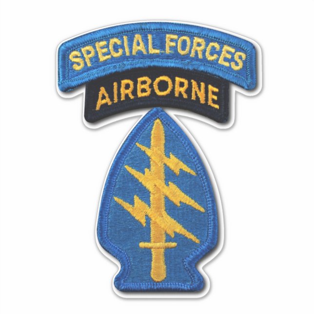 Army Special Forces Groups Green Berets Contour St (Front)