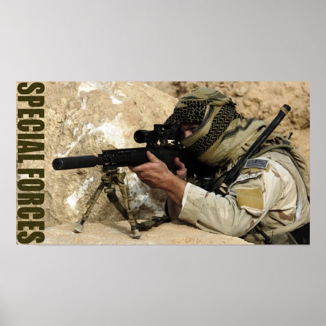 Army Special Forces Poster (Front)