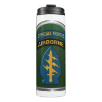 Army Special Forces Tab and Patch Gift Thermal Mug