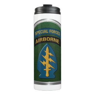 Army Special Forces Tab and Patch Gift Thermal Mug
