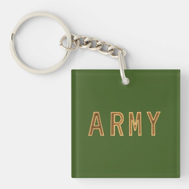 Army Strength Key Ring (Front)