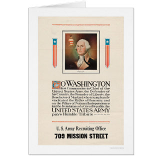 Army Tribute to Washington