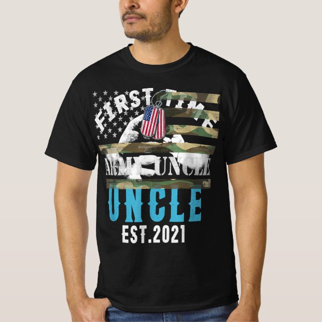 Army Uncle  T-shirt (Front)