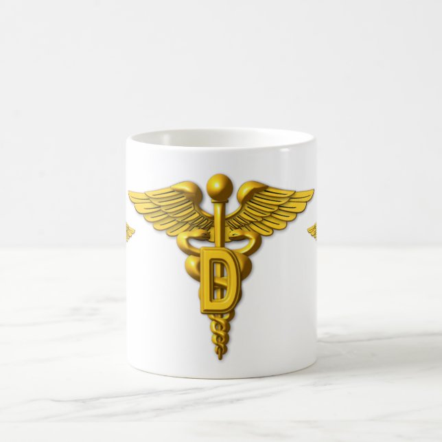 Army Veteran Army Dental Corps Coffee Mug (Center)