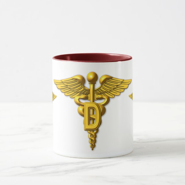 Army Veteran Army Dental Corps Mug (Center)