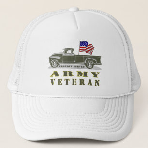 Army Veteran Trucker Hat