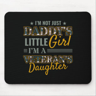 Army Veterans Daughter Peace Independence Day Tee Mouse Pad