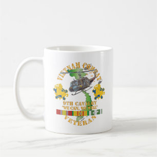 Army - Vietnam Combat Cavalry Veteran w 9th Cav He Coffee Mug