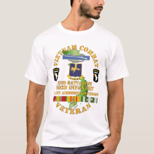 Army - Vietnam Combat Vet - 2nd Bn 502nd Infantry T-Shirt
