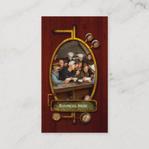 Army - War buddies 1918 Business Card