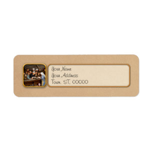 Army - War buddies 1918 Return Address Label