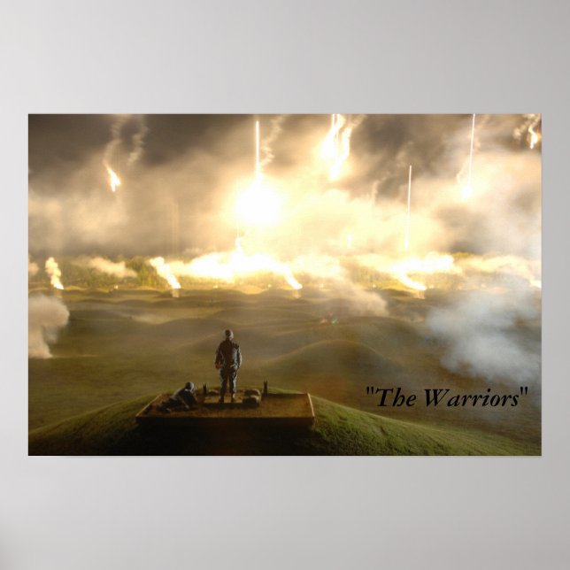 Army Warrior Competition Poster (Front)