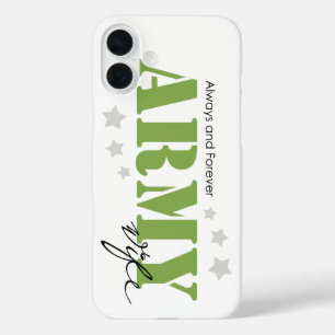 Army Wife - Always and Forever iPhone 16 Plus Case