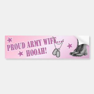 Army Wife Bumper Sticker