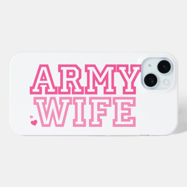 Army Wife Case-Mate iPhone Case (Back (Horizontal))