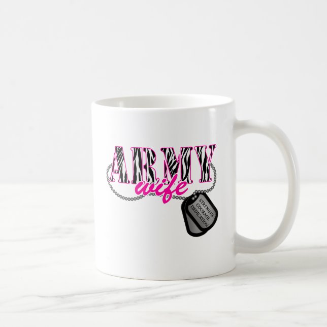 Army Wife Coffee Mug (Right)