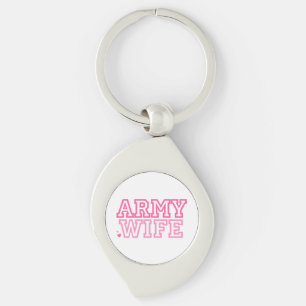 Army Wife Key Ring