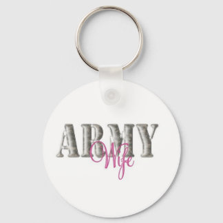 Army Wife Key Ring