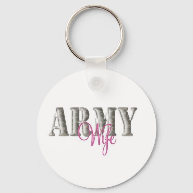 Army Wife Key Ring (Front)