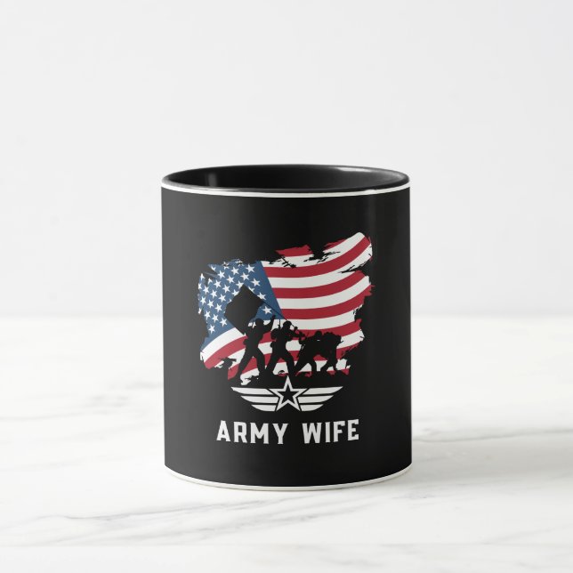 Army Wife Mug (Center)
