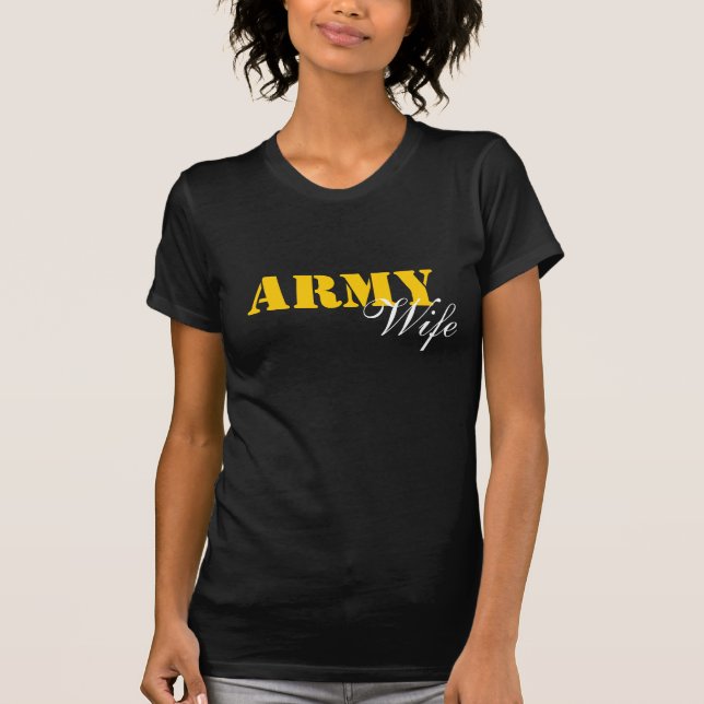ARMY, Wife T-Shirt (Front)