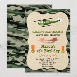 Army word invite