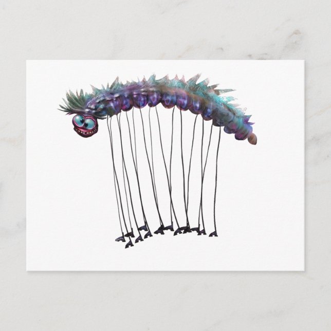 Army Worm Postcard (Front)