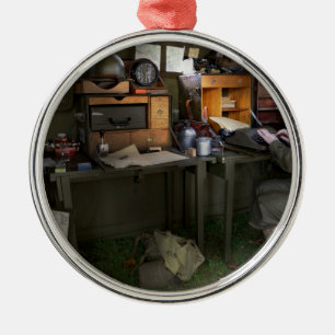 Army - WW2 - Field of operations Metal Ornament