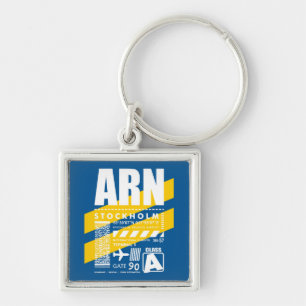 ARN Stockholm Airport Key Ring