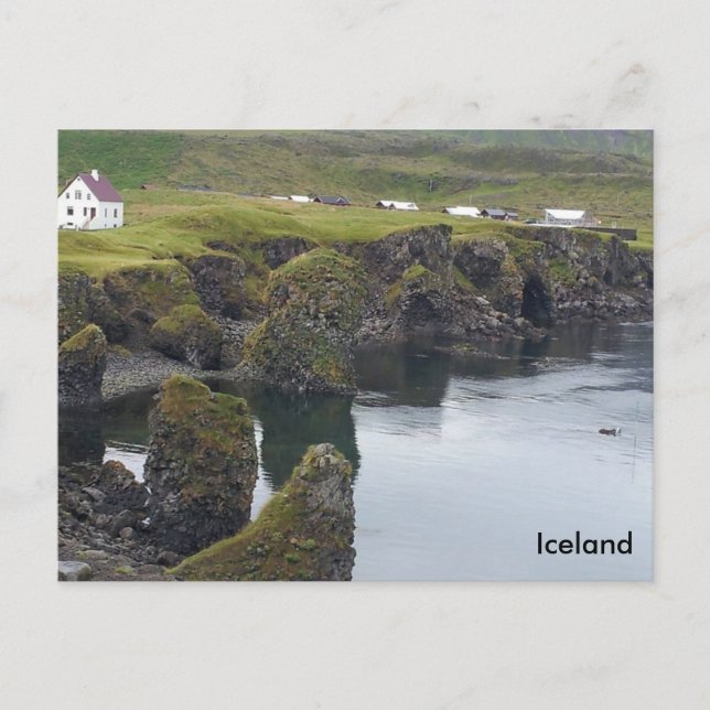 Arnarstapi, Western Coast, Iceland Postcard (Front)