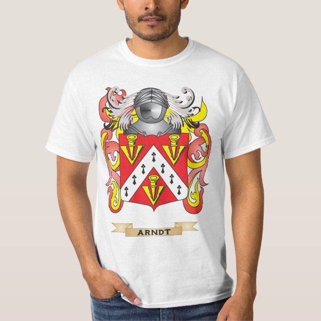 Arndt Coat of Arms (Family Crest) T-Shirt (Front)