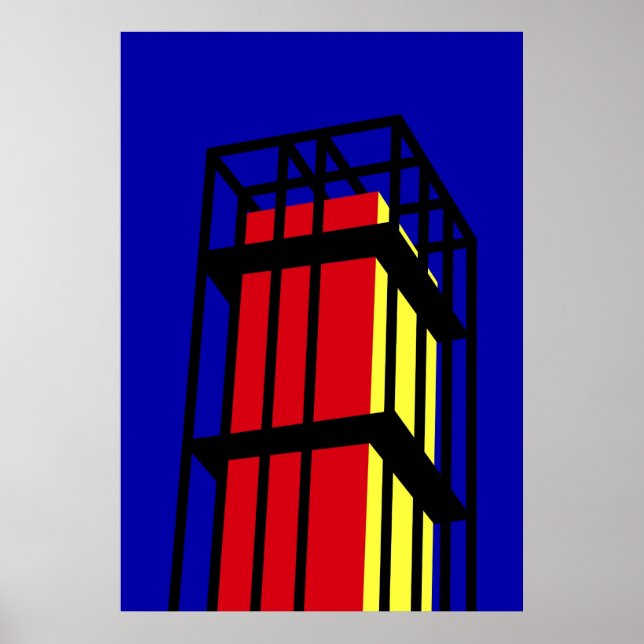 Arne Jacobsen’s Tower Poster (Front)