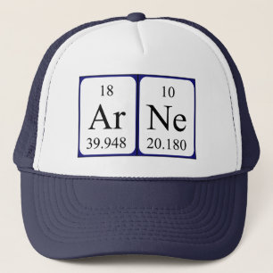 Arne periodic table name hat