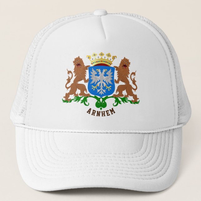 Arnhem coat of arms, Netherlands Trucker Hat (Front)
