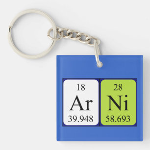 Arni periodic table name keyring