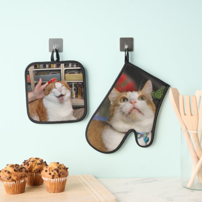 Arnie Oven Mitt & Pot Holder Set (Insitu(Hanging))