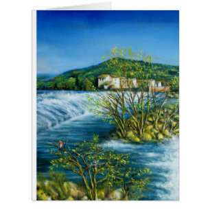 ARNO RIVER AT ROVEZZANO Florence Italy