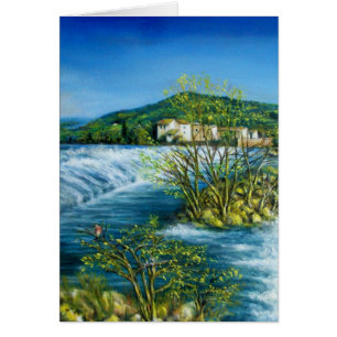 ARNO RIVER AT ROVEZZANO Florence Italy