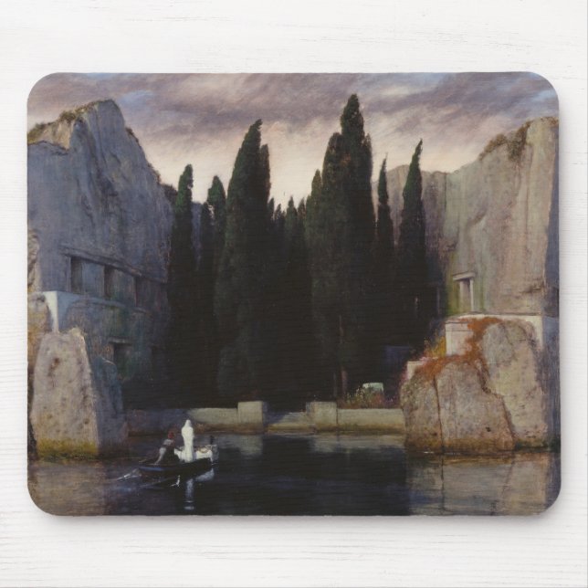 Arnold Böcklin - The Isle of the Dead Mouse Pad (Front)