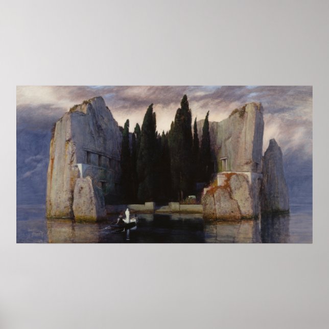 Arnold Böcklin - The Isle of the Dead Poster (Front)