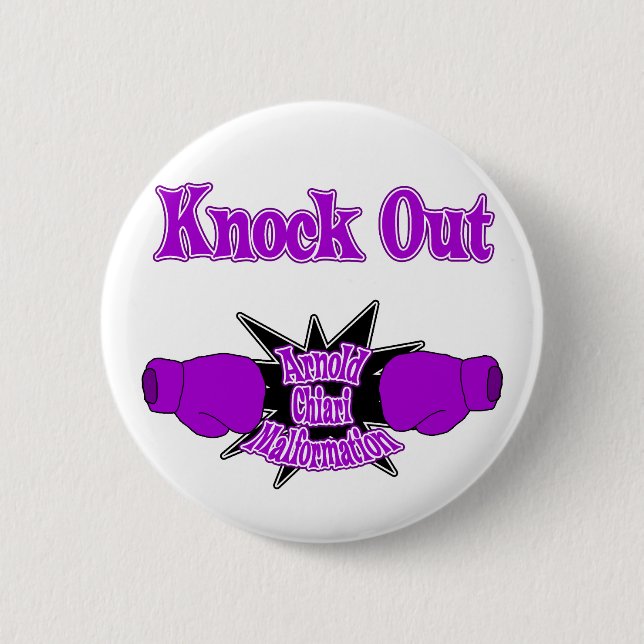 Arnold Chiari Malformation 6 Cm Round Badge (Front)