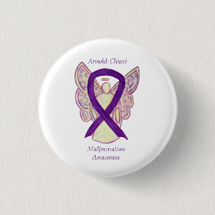 Arnold-Chiari Malformation Awareness Ribbon Pin