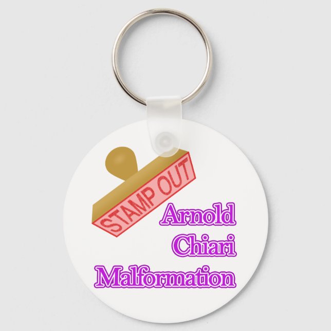 Arnold Chiari Malformation Key Ring (Front)