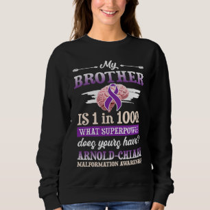 Arnold Chiari Malformation Warrior Health Survivor Sweatshirt