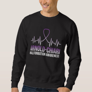 Arnold Chiari Malformation Warrior Laugh Survivor  Sweatshirt
