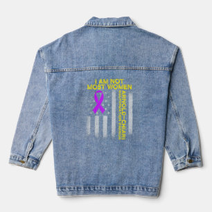 Arnold Chiari Malformation Warrior Love Survivor A Denim Jacket
