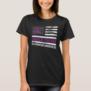 Arnold Chiari Malformation Warrior Plan Awareness T-Shirt