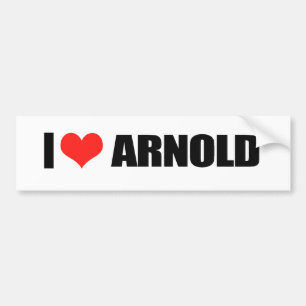 Arnold Schwarzenegger Bumper Sticker