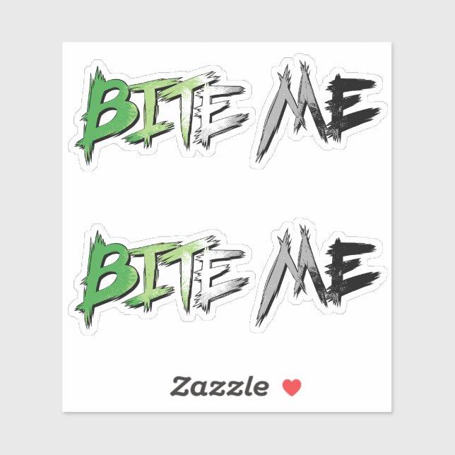 Aro Pride Bite Me (Sheet)