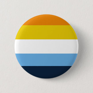 Aroace pride 6 cm round badge